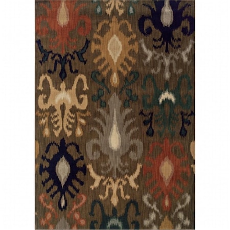 Sphinx By Oriental Weavers Oriental Weavers Kasbah 3830D 10x13 Rectangle - Brown/ Navy-Nylon K3830D300390ST